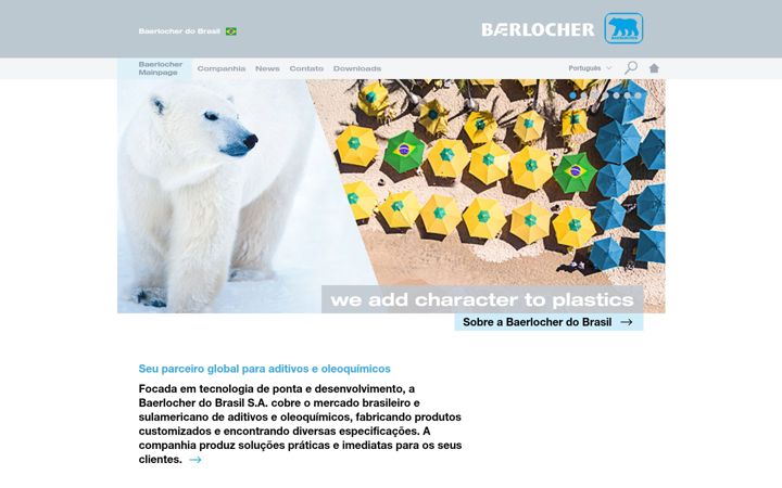 Zrzut ekranu baerlocher.com.br