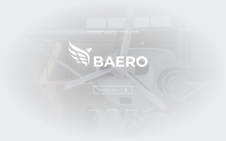 Screenshot of baero.com.br
