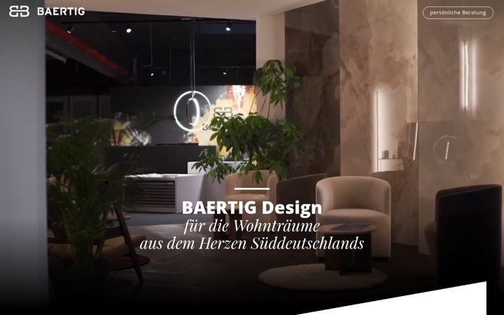 Екранна снимка на baertig-design.de