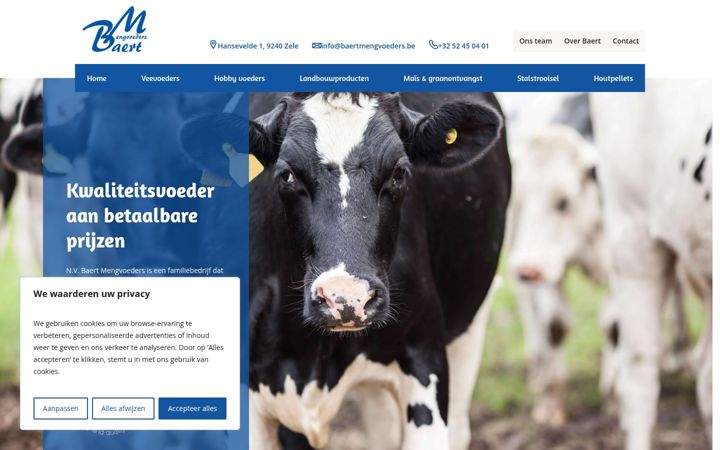 Екранна снимка на baertmengvoeders.be