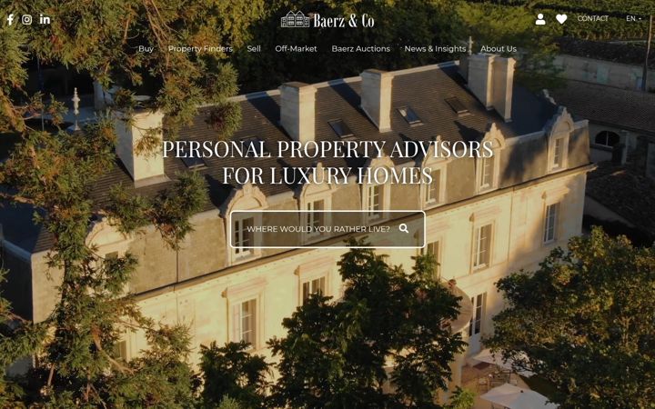 Screenshot of baerz.com