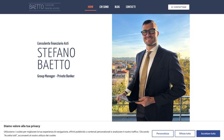 Screenshot of baettoconsulting.it