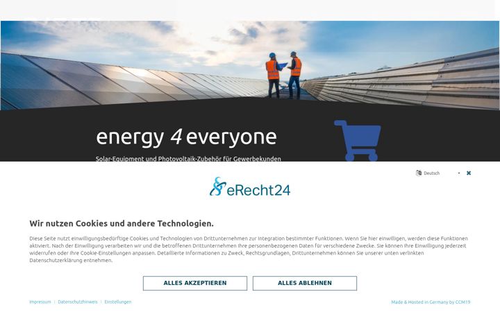 Screenshot of baetz-energy.shop