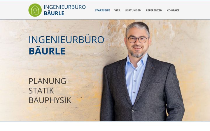 Screenshot of baeurle-ingenieure.de