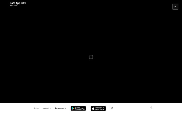 Screenshot of baffi.me