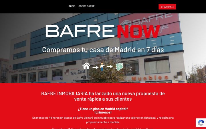Screenshot of bafrenow.es