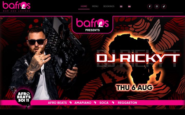 Screenshot of bafros.com