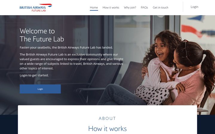 Screenshot of bafuturelab.com