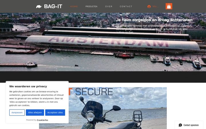Screenshot of bag-it.nl