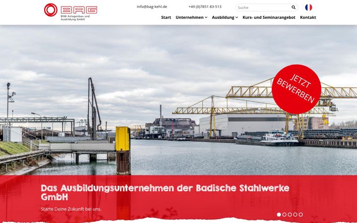 Screenshot of bag-kehl.de