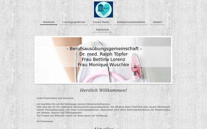 Екранна снимка на bag-toepfer-lorenz-wuschke.de