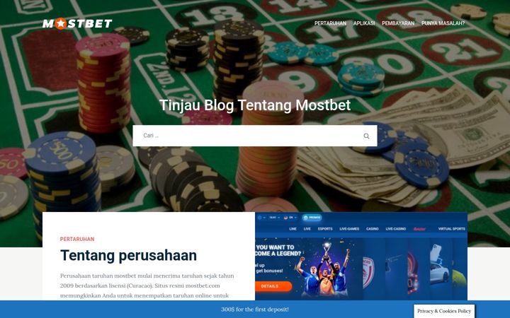 Screenshot of bagaimanabertaruh.com