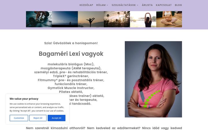 Screenshot of bagamerilexi.hu