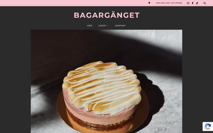 Screenshot of bagarganget.se
