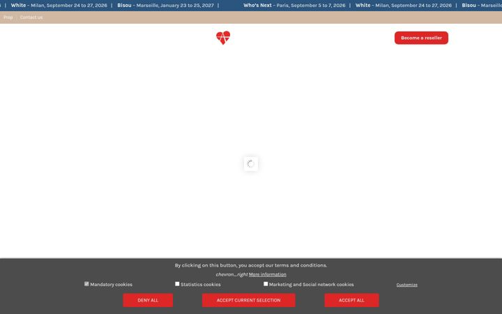 Screenshot of bagatellefrance.com