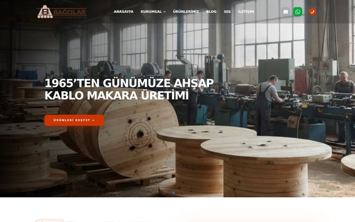 Screenshot of bagcilar.com.tr