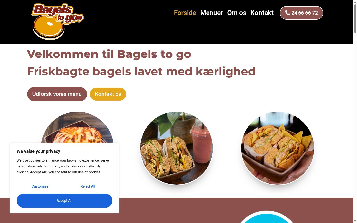 Zrzut ekranu banera zgody wyświetlanego przed jakąkolwiek interakcją