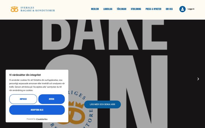 Screenshot of bageri.se
