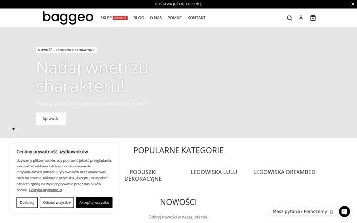 Screenshot of baggeo.pl