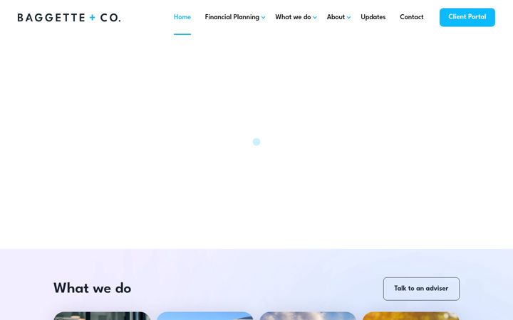 Screenshot του baggette.co.uk