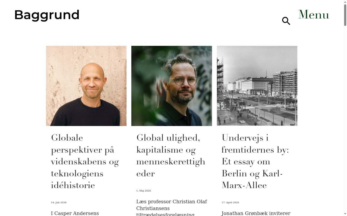 Skjermbilde av samtykkebanneret slik det vises før noen interaksjon