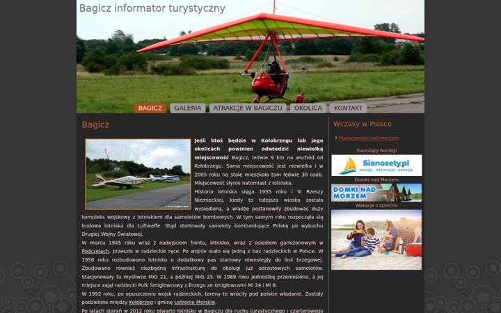 Screenshot of bagicz.pl