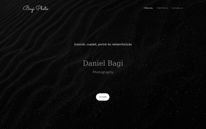 Screenshot of bagiphoto.com