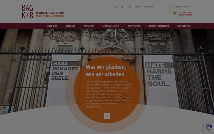 Screenshot of bagkr.de