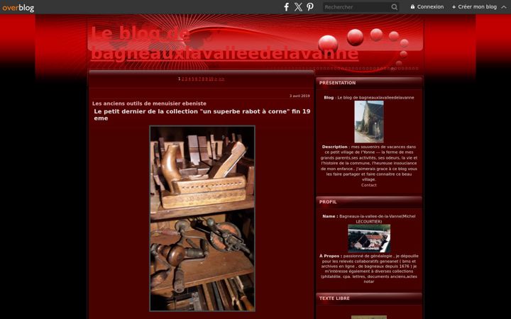 Screenshot of bagneauxlavalleedelavanne.net