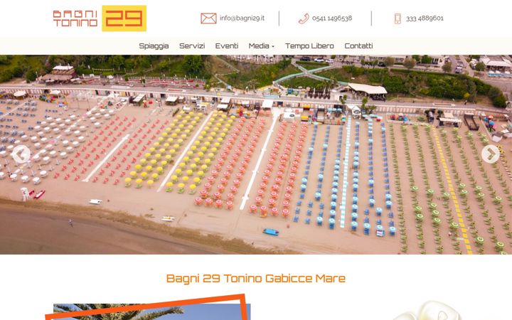 Screenshot of bagni29.it