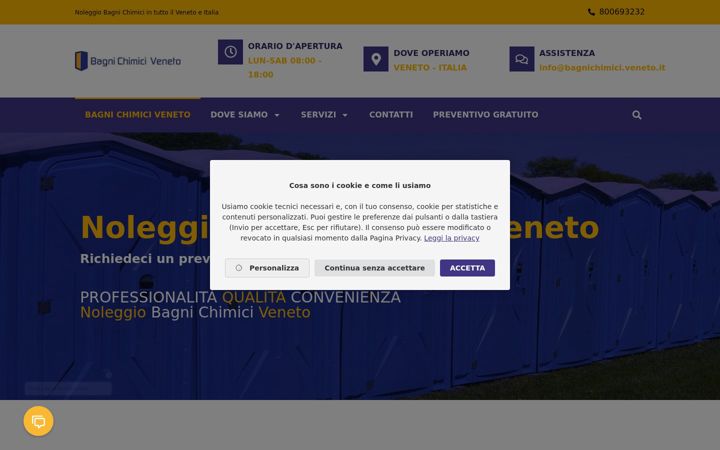Screenshot of bagnichimici.veneto.it