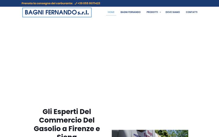 Screenshot of bagnifernando.com