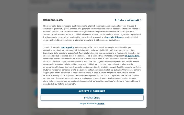 Screenshot of bagnolo-san-vito.corriere.it