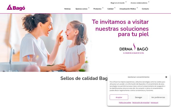 Screenshot of bagochile.cl