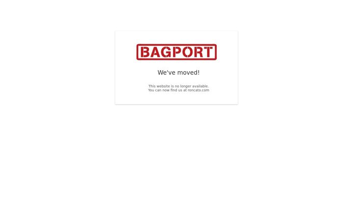 Kuvakaappaus sivustosta bagport.eu