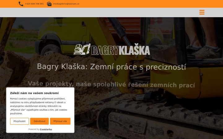 Screenshot of bagryklaska.cz