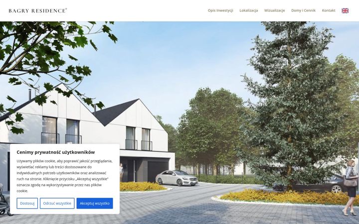 Screenshot of bagryresidence.pl