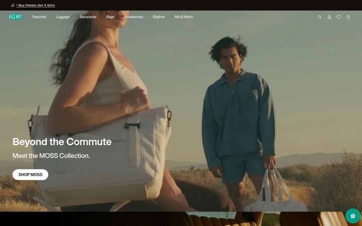 Screenshot of bagsmart.com