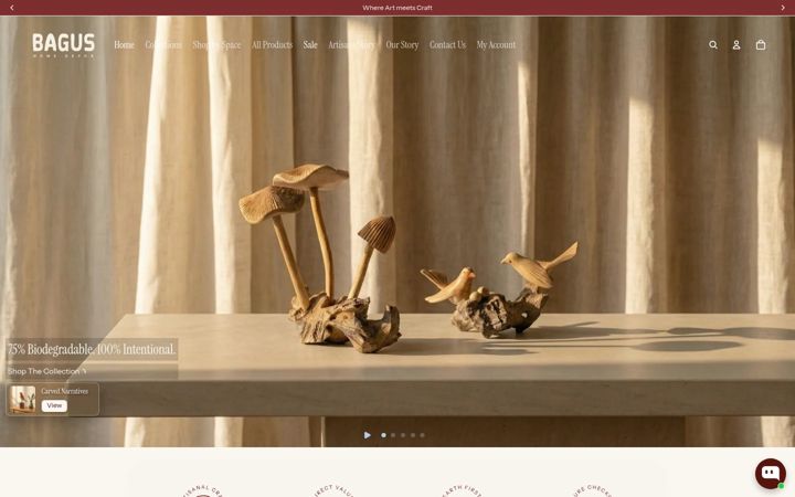 Screenshot of bagus.in