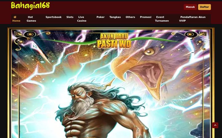 Screenshot of bahagia77.org