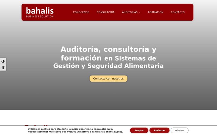 Screenshot of bahalis.com