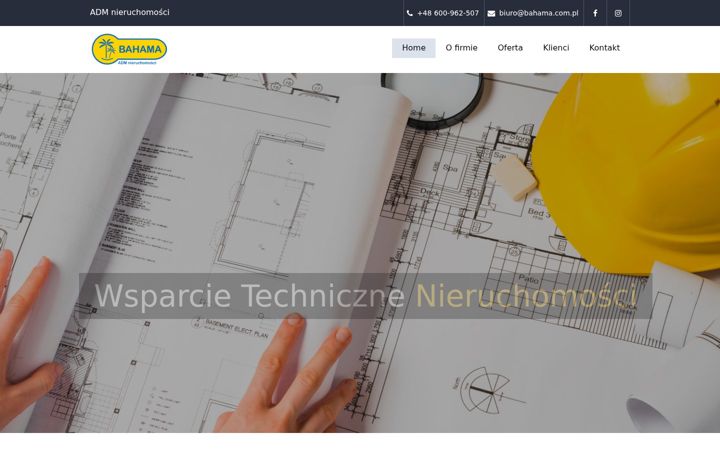 Screenshot of bahama.com.pl