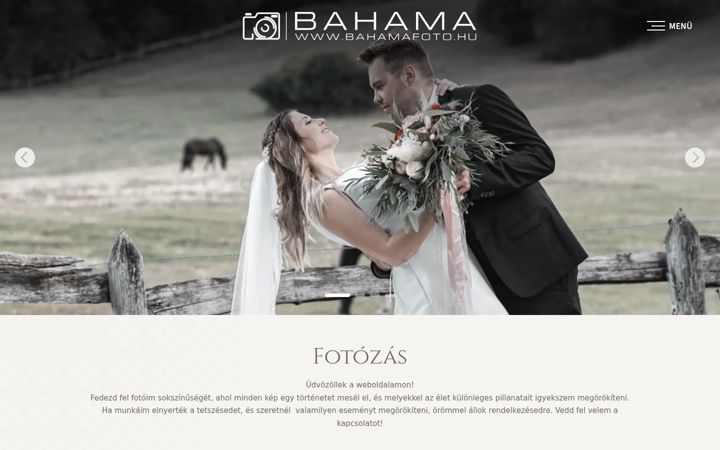 Screenshot of bahamafoto.hu