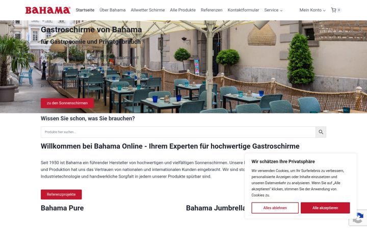 Screenshot of bahamaonline.at
