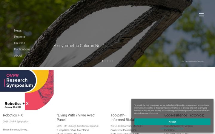 Screenshot of baharlou.com