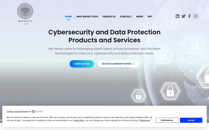 Screenshot of bahatitech.com