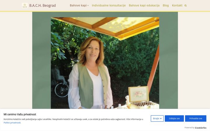 Screenshot of bahcentar.org