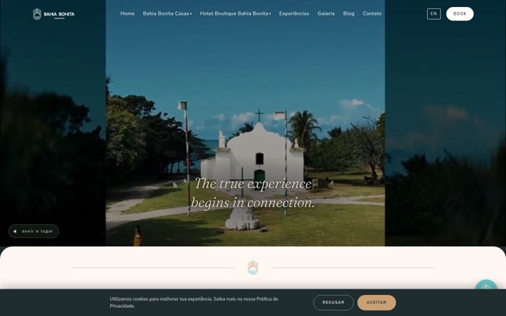 Screenshot of bahiabonita.com.br