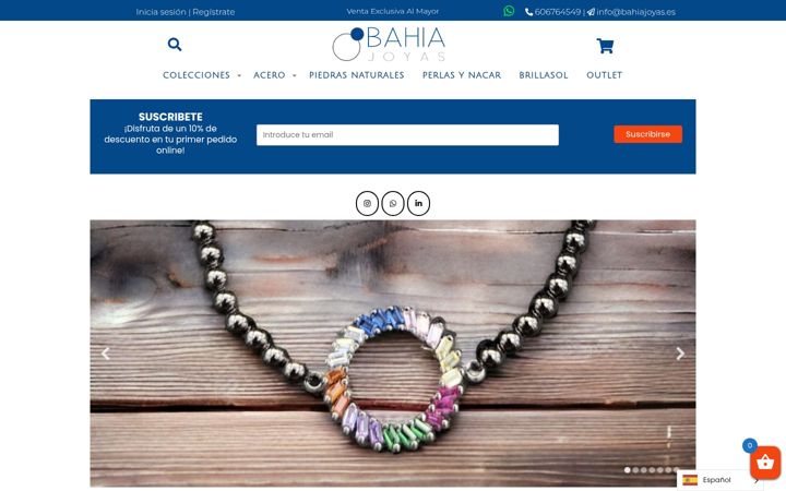 Screenshot of bahiajoyas.es