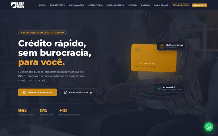 Snímek obrazovky bahiamoney.com.br